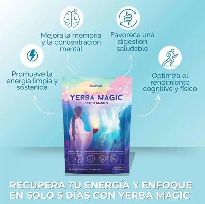 YERBA MAGIC PEACH MANGO X 20 SACHETS