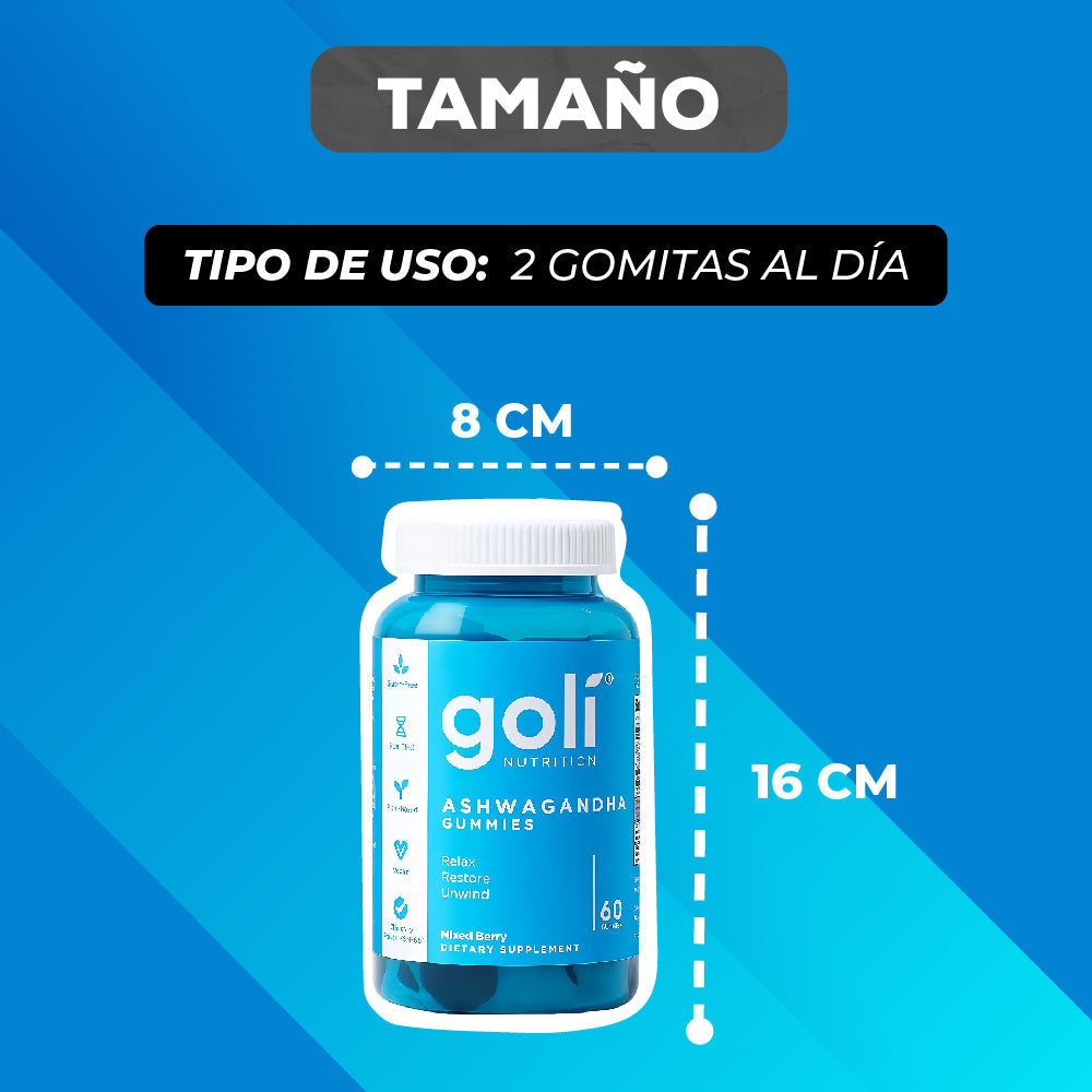 ASHWAGANDHA + VITAMINA D2 GUMMIES DR.BUNA – RELAJACIÓN, ENERGIA Y BIENESTAR