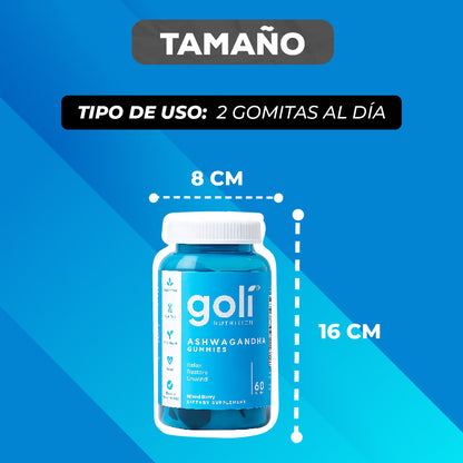 ASHWAGANDHA + VITAMINA D2 GUMMIES DR.BUNA – RELAJACIÓN, ENERGIA Y BIENESTAR